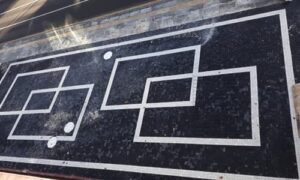 İzmir bazalt küp taşı